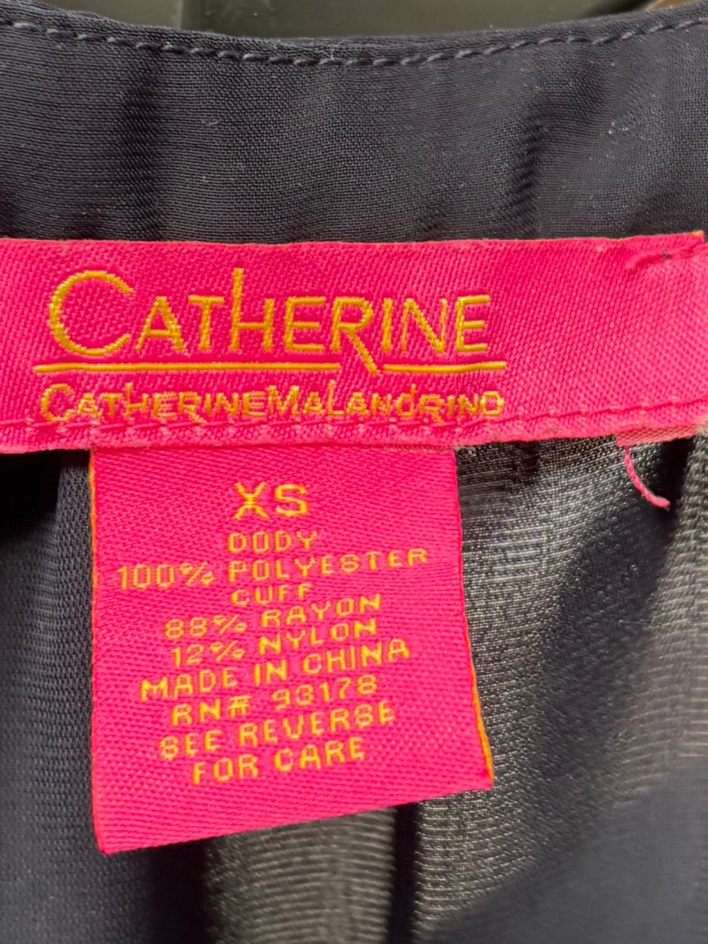 Catherine Malandrino Sheer Top - Picture 4 of 6